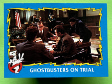 1989 Topps Ghostbusters II #22 Ghostbusters on Trial