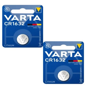 Varta CR1632 Lithium 3V Knopfzelle 2 x 1er Blister - Bild 1 von 9