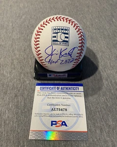 MINNESOTA TWINS- JIM KAAT AUTOGRAPH HALL OF FAME LOGO BASEBALL PSA AL75478 - Picture 1 of 2