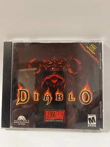 Diablo 1 (PC, CD-ROM, 1996) Game With Case Original Blizzard RPG - Picture 1 of 6