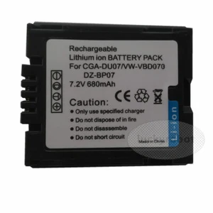 Battery PACK for DZ-BPO7PW HITACHI DZ-HS300A DZ-MV550A Digital Camcorder - Picture 1 of 6
