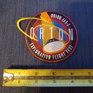 Parche Conmemorativo NASA EFT-1 Orion Exploración Prueba de Vuelo 1 Emblema - Imagen 1 de 2