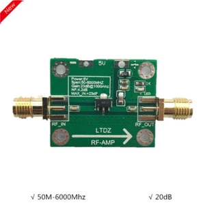RF Power Amplifier Board 50M-6000Mhz   Circuit Module 20dB SBB5089 #A6-41 - Bild 1 von 4