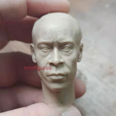 1:6 War Machine Don Cheadle Head Sculpt Model For 12" Male Action Figure Body - Image 1 of 4