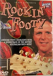 Rockin' Footy region 4 DVD (AFL Australian football music)new & Sealed - Bild 1 von 5