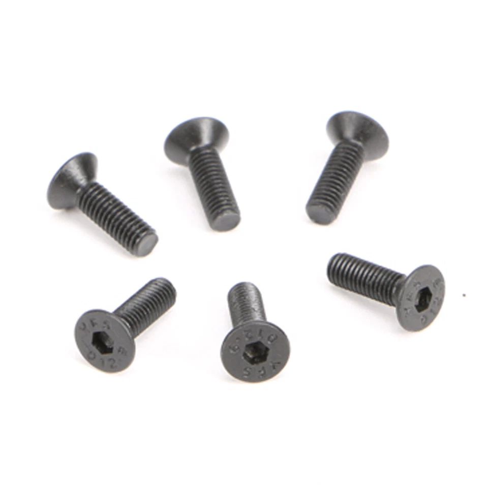 Redcat 126310 3x10mm Steel F.H. Screw (6) : TR-MT8E / TR-MT8E-V2 - Image 1 of 1