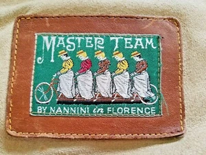 MASTER TEAM Tragetasche von NANNINI of Florence robuster SEESACK wie Leder Vintage - Bild 1 von 7