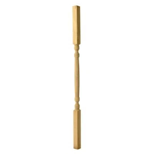 Prowood 106033 No.2/BTR Southern Yellow Pine Deck Spindle 3Lft.x2Wx2 Thick in. - Picture 1 of 1