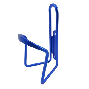 Blue Anodised Alloy Waterbottle Cage Bicycle Water Drinks Bottle Holder - Picture 1 of 2