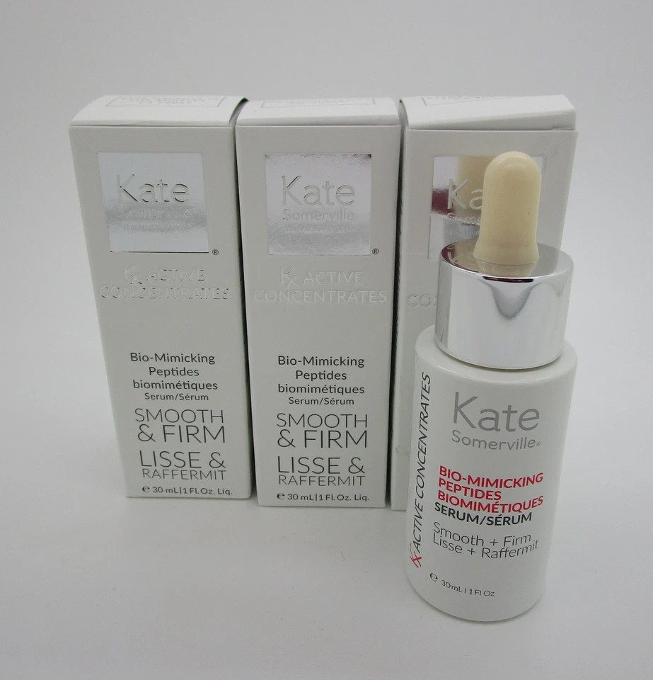 KATE SOMERVILLE KX Active Concentrates Bio-Mimicking Peptides Serum - LOT OF 3 - Image 1 of 1
