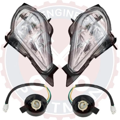 Right and Left Headlight Assembly For Yamaha Raptor 700 / 700R YFM700R 2006-2023 - Image 1 of 4