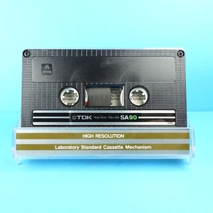 🍒 1x TDK SA 90 * IEC II Type 2 * Tape Cassette Kassette Casete кассета * 1982 - Bild 1 von 3