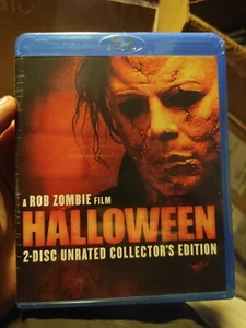 New-Rob Zombie's Halloween-2 Disc Unrated Collector's Edition Blu-Ray-Sealed - Picture 1 of 2