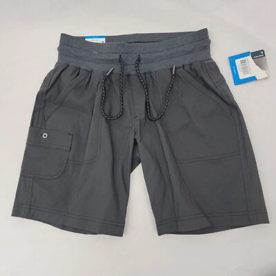 COLUMBIA Womens Shorts Sz XS Gavin Ridge Pull On Cargo GRAY Hiking UPF50 NWT - Image 1 of 4