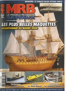 MODELE REDUIT DE BATEAU N°539 CUIRASSE ITALIEN VITTORIO VENETO / COQUES EN FER - Picture 1 of 1