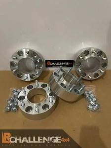 50mm Hub centric wheel spacers 6x139.7 93.1 hub to fit Ranger T6 T7 T8 - Picture 1 of 5
