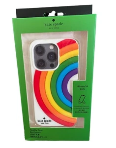 Kate Spade All Love Rainbow iPhone 14 Pro Silicone Case - Picture 1 of 4