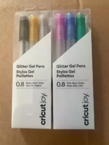Confezione Penne Gel Cricut Joy Glitter Nuove - Foto 1 di 2