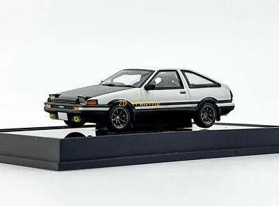 ZD AUTOart 1:64 JDM Carbon Hood AE86 SPRINTER TRUENO Initial D Model Car ABS BN - Image 1 of 4