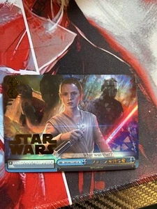 Weiss Schwarz Star Wars Rey SW/S49-T19SP SP Gold Stempel - Bild 1 von 2