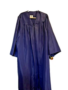 Jostens Graduation Gown - Dark Navy Blue (5'10" - 6'0") EUC - Picture 1 of 2