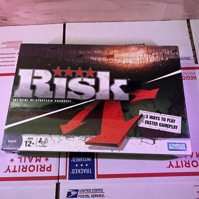 Risk The Game of Strategic Conquest 2008 Parker Brothers  - Image 1 of 3