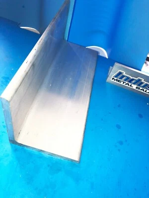 6" x 6" x 12" Long x 1/2" Thick 6061 T6 Aluminum Angle-- 6" Aluminum Angle - Image 1 of 2