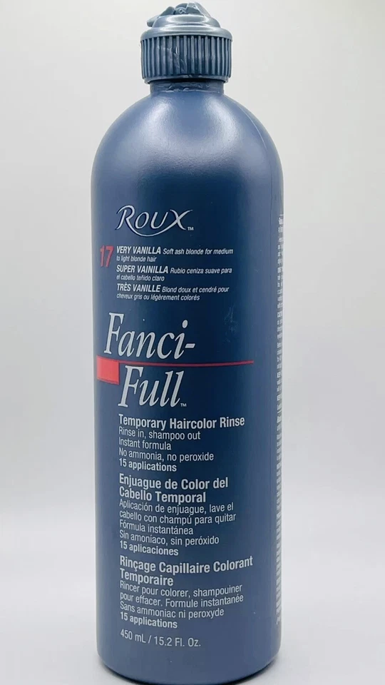Roux Fanci-Full Rinse 17 очень ванильный мягкий пепел блондинка средние легкие волосы 450 мл - Изображение 1 из 1