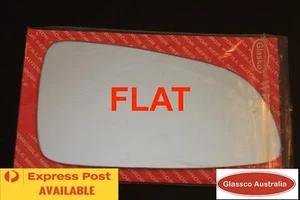 RIGHT Driver side FLAT mirror glass replacement for HOLDEN ASTRA AH (2005-2008) - Picture 1 of 4