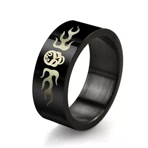 Totenkopf Ring BLACKLINE Schwarz Oldschool Rockabilly Totenkopfring Skullring - Bild 1 von 2