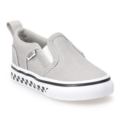 New Vans Asher Baby Toddler Boys Slip-On Shoes Size 8 T - Image 1 of 4