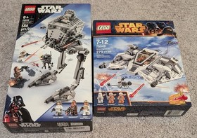 LEGO Star Wars: Hoth AT-ST (75322) + Snowspeeder (75049)