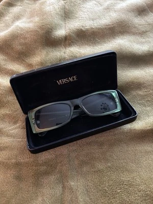 Rare Vintage Versace Sunglasses 724/1 Green Made in Italy Unisex - Image 1 of 4