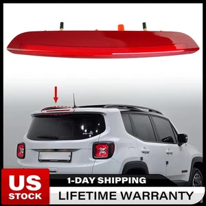 For Jeep Renegade 2015-2022 3rd Rear Center Brake Light Tail Lamp 68247167AA - Picture 1 of 8