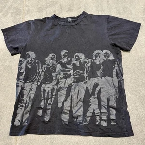 Camisa AOP Calvin Klein Años 90 CK One We Are One Negra Para Hombres M Estampado Completo - Imagen 1 de 8