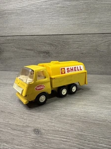 Camión cisterna de entrega de combustible Tonka Mini Shell vintage amarillo EE. UU. #55010 años 70. - Imagen 1 de 7