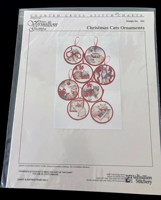 NEW Assorted Donna Vermillion Giampa Counted Cross Stitch Charts Patterns NIP - Image 1 of 4