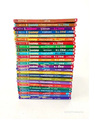 Vintage RL Stine Goosebumps Books Lot of 25 First Edition 90s - Image 1 of 4