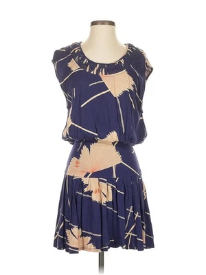 Vestido de coquetel azul feminino Leifnotes P - Imagem 1 de 4