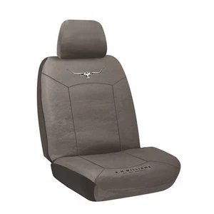 Sperling R.M.Williams Canvas Seat Covers - Grey, Front - CF442.116 TMRMWC3GRY - Picture 1 of 1
