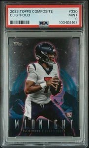 2023 Topps Composite CJ STROUD RC #320 Midnight Texans Rookie PSA 9 Texans NFL - Picture 1 of 2