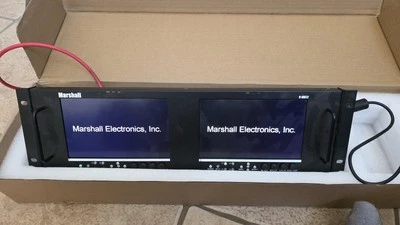 Marshall V-MD72 High Res LCD Rack Monitor With 1 Mod SDI Input And Output. No Po - Image 1 of 4