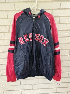 Genuine Merchandise Boston Red Sox MLB Quarter Zip Hooded Jacket- XXL G3 Sports. - Picture 1 of 13