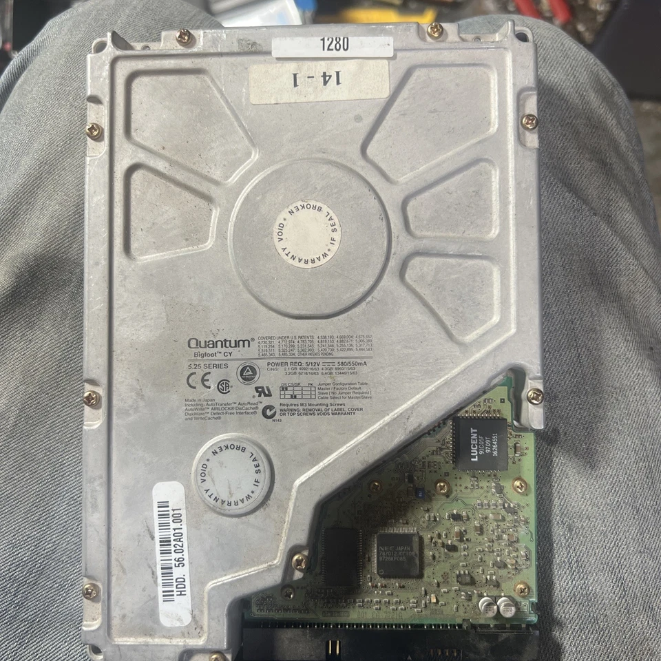 Quantum - Bigfoot CY 6480AT - 6GB - SEE DESCRIPTION - TESTED - WORKING - Vintage - Image 1 of 3