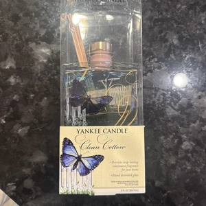 Yankee Candle Reed Diffuser Clean Cotton Neu im Karton Glasflasche - Bild 1 von 7