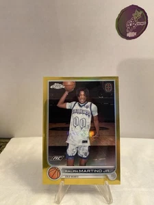 2022-23 Topps Chrome Overtime Elite #60 Ralph Martino Jr. Gold #/50 - Picture 1 of 2