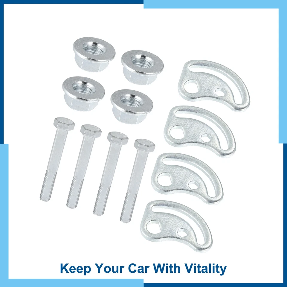 Pack (4) Alignment Camber Caster Adjusting Bolt Kit for GMC Sierra 1500 2500 - Изображение 1 из 4