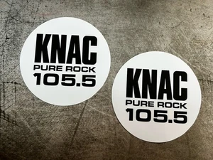 KNAC STICKER METALLICA Sticker ROCK GLAM METAL Iron Maiden Decals Concert Shirt - Picture 1 of 3