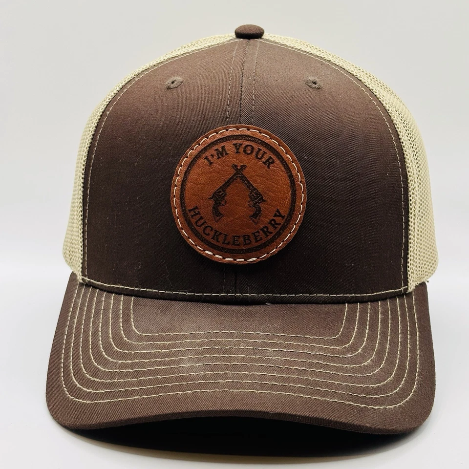 Шляпа Tombstone Doc Holliday I'm Your Huckleberry бейсболка револьвер роллер вестерн - Изображение 1 из 4