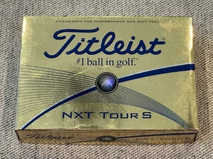 12 New Titleist NXT Tour S Golf Balls- New In Box - Picture 1 of 5